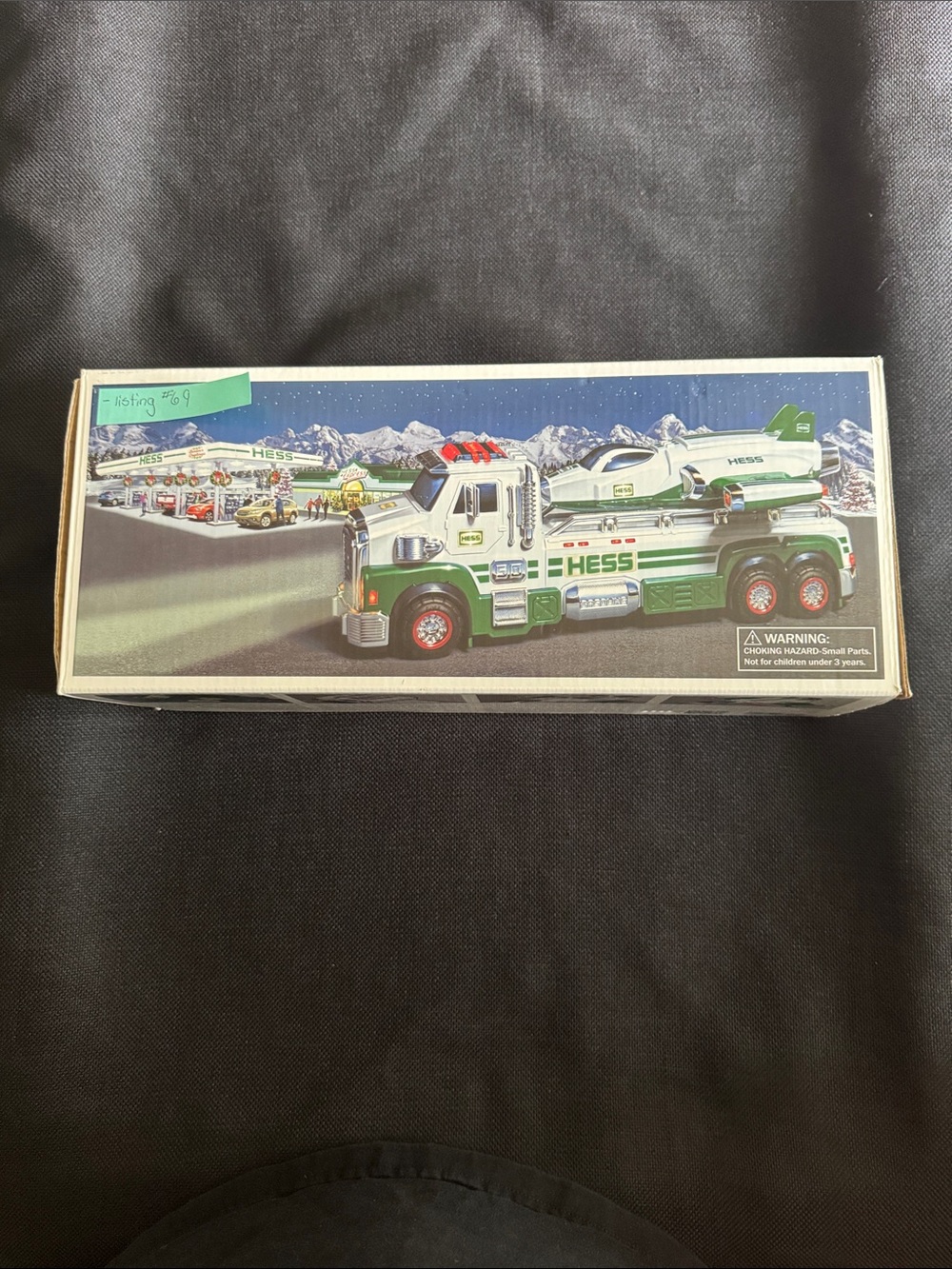 Gently Used Hess Toy Truck and Space Cruiser w/scout 2014 listing #69